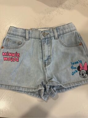 Zara Minnie Mouse Shorts